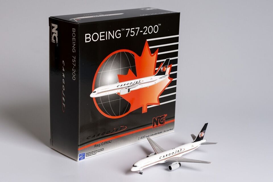 1:400 NG Model CARGOJET BOEING 757-200 Passenger Airplane Diecast Aircraft Model