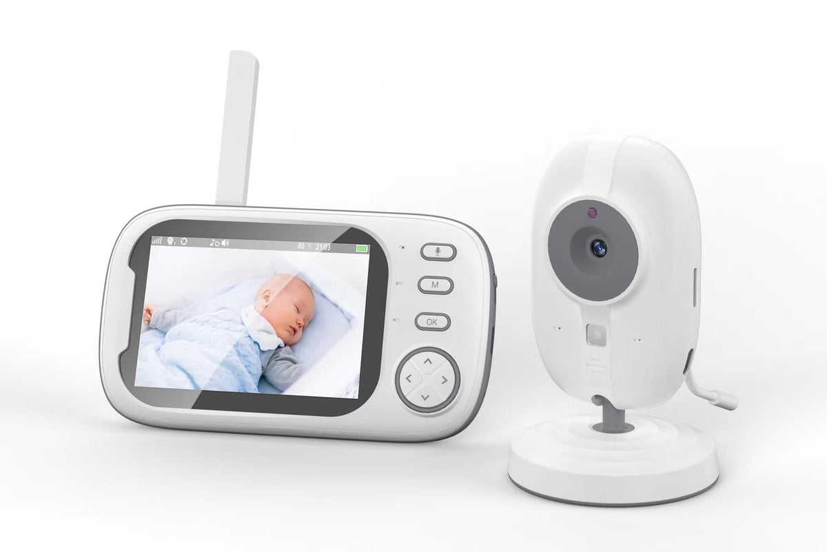 Putbopo 3.5 Inch HD Digital Mountable Video Audio Baby Monitor