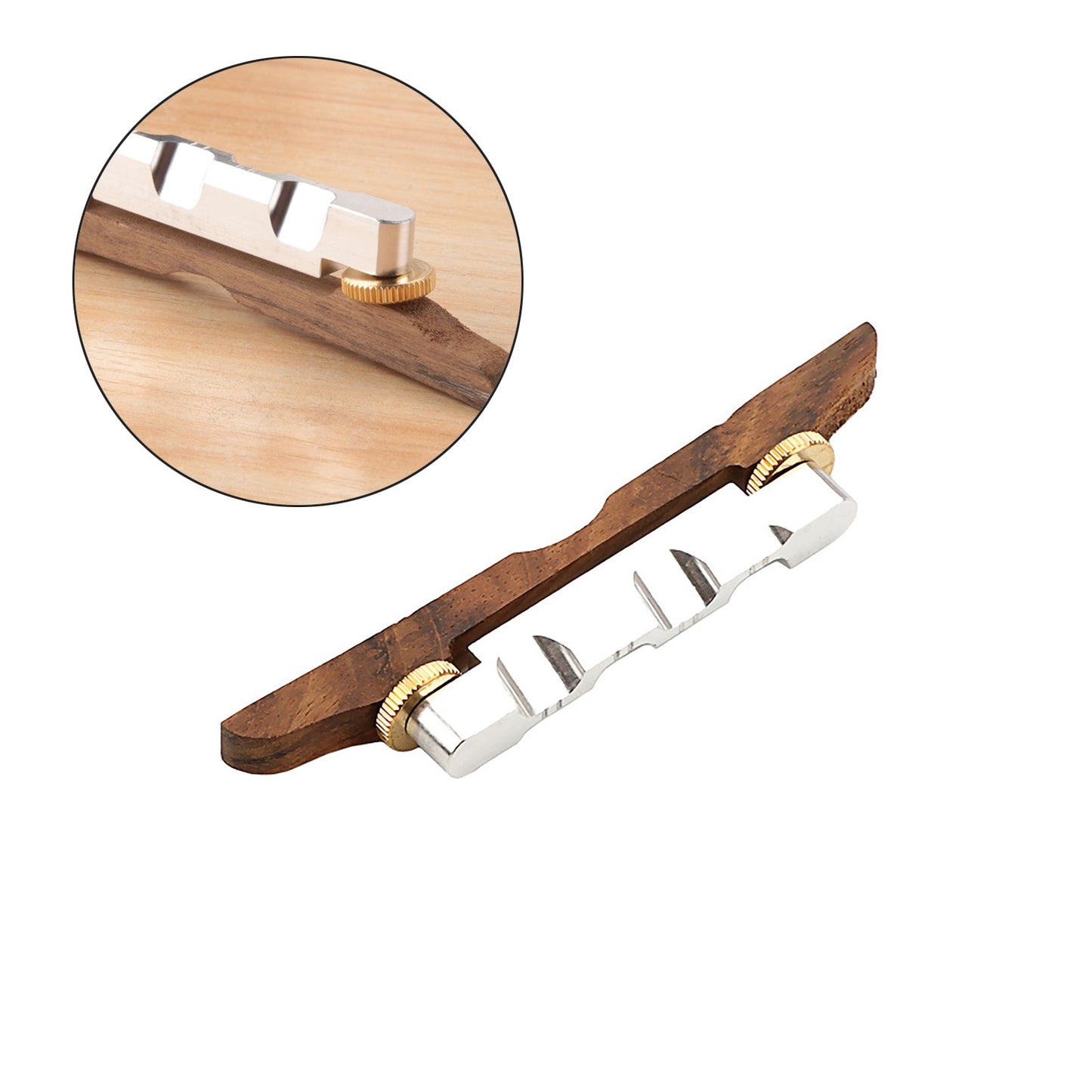 115*22.3*8.35mm Mandolin Bridge Repairing Accessories For 8 Strings Mandolin
