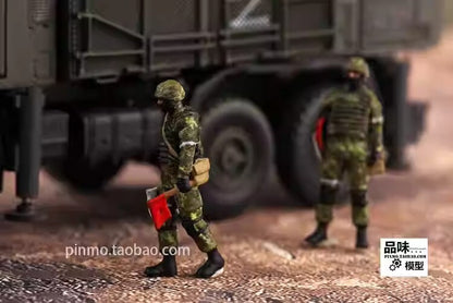 1/72 Russian Armor Command Soldier 5 Soldier Model