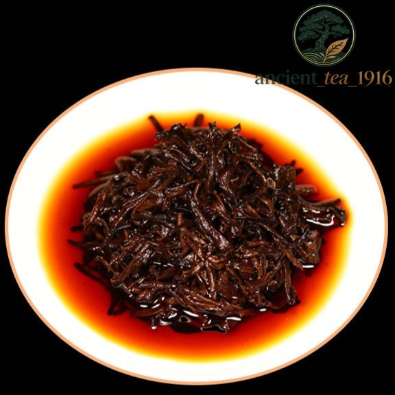 95g Yunnan Menghai Royal Court Jinya Pu'er Ripe Tea Brick
