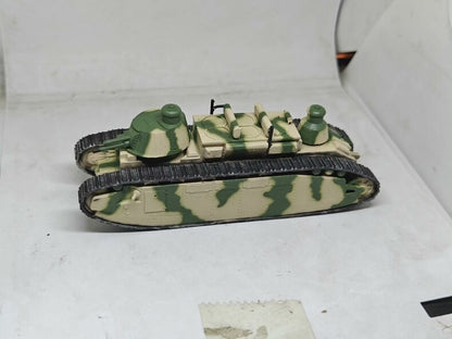 Hand-painted 1/72 French FCM Char 2C heavy tank finished model