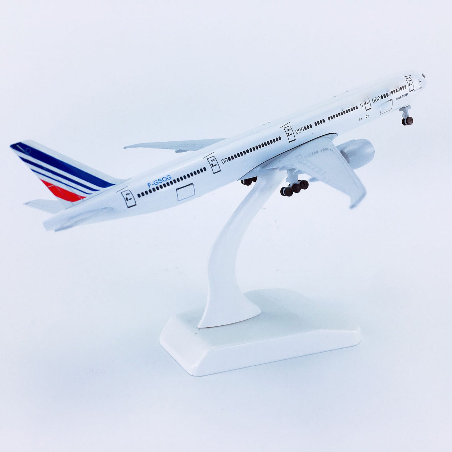 1:300 20cm Air France B777 Model Plane Alloy Diecast Airplane Airliner Ornaments
