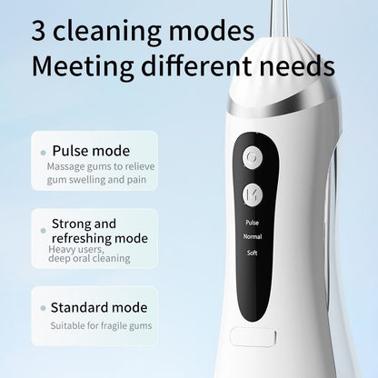 Portable Mini Cordless Electric Waterproof Teeth Dental Pick Water Tank Flosser