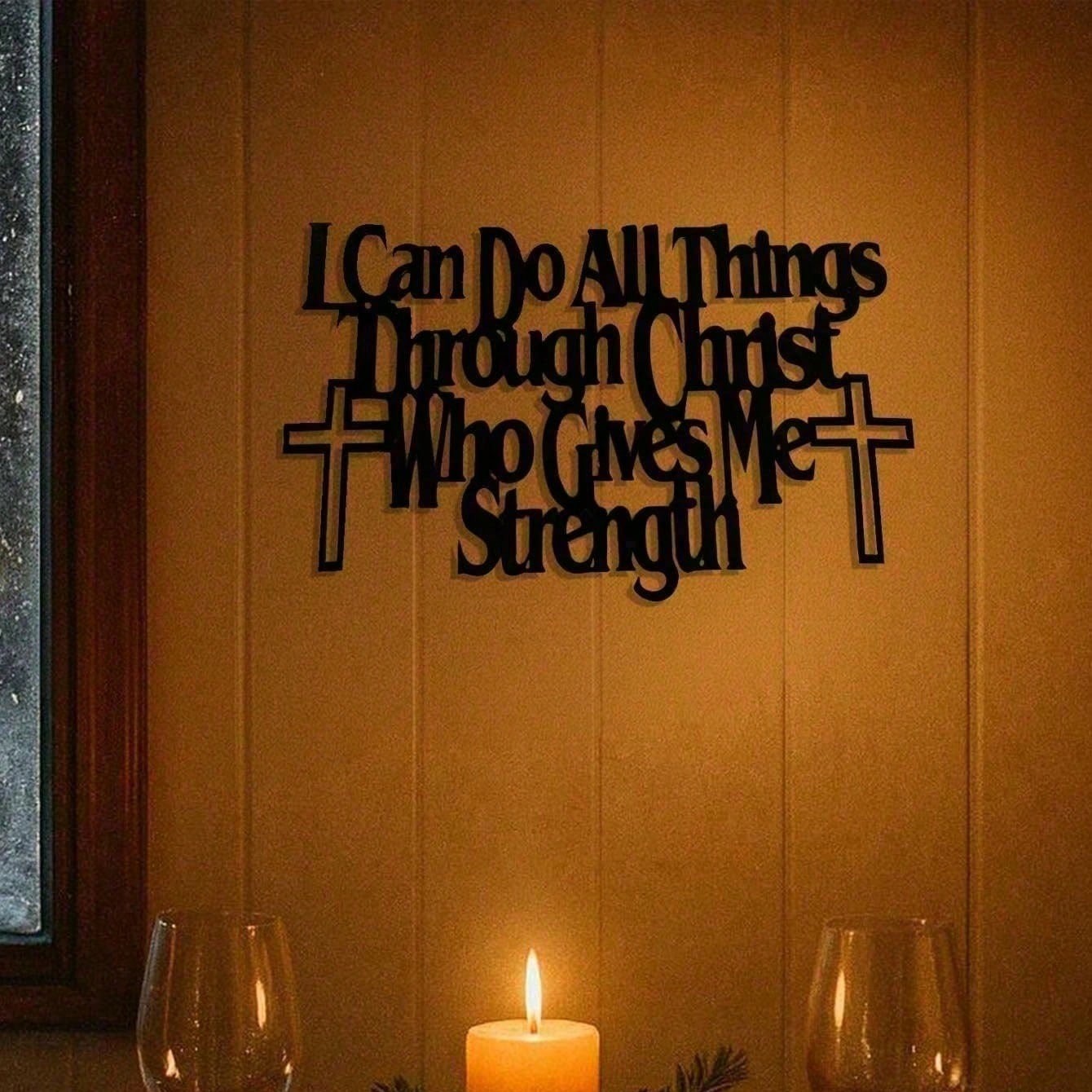 CIFbuy Inspirational Metal Tin Sign Motivational Wall Art Home Office Gift
