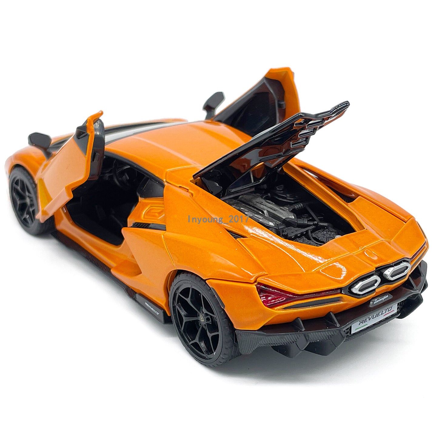 1/32 Lamborghini Revuelto Model Car Diecast Toy Cars Toys for Boys Kids Orange