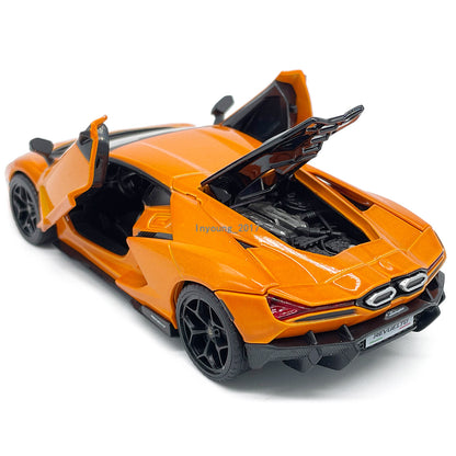 1/32 Lamborghini Revuelto Model Car Diecast Toy Cars Toys for Boys Kids Orange