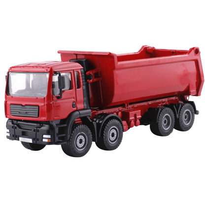 1/50 Heavy Dump Truck Construction Equipment Vehicle Model Simulated Ornament