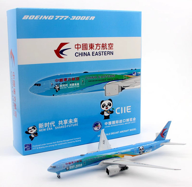 1:400 JC Wings CHINA EASTERN BOEING 777-300ER Passenger Airplane Diecast Model