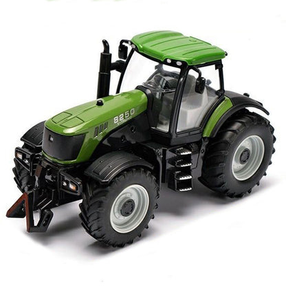 1:30 Farm Tractor Toy Diecast Farm Toys Vehicle with Sound for Kids Gifts Green