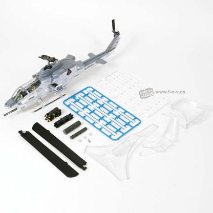 1:48 FOV US Marine AH-1W Light Attack Helicopter Camp Pendleton Diecast Model