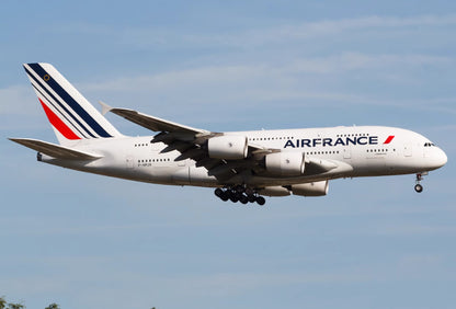 1:400 APOLLO AIR FRANCE AIRBUS A380 Passenger Aircraft Diecast Airplane Model