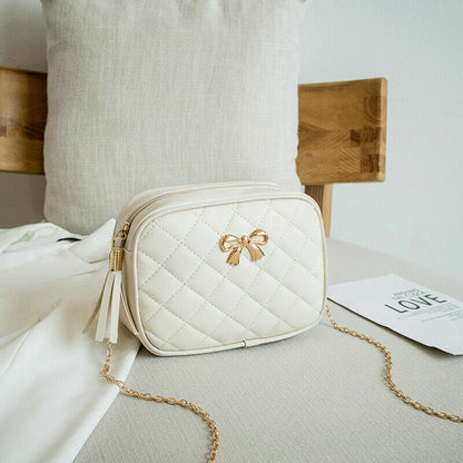 Messenger Bag Women Lingge Embroidery Female Shoulder Bag Ladies Crossbody Bags