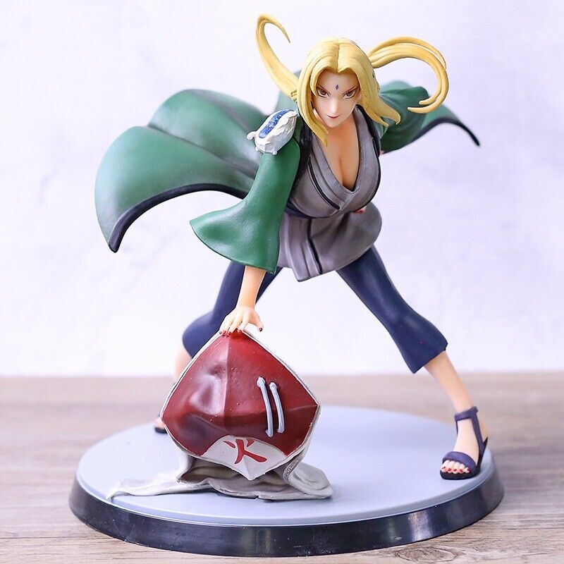 Anime Naruto Figure The Fifth Hokage Tsunade PVC Action Figure Sttaue Model Toy
