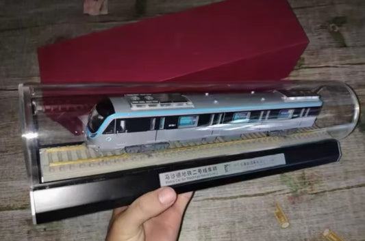 1:68 40CM Metro Car for Iran Mashhad The Vehicles of Line 2 Trains Diecast Model