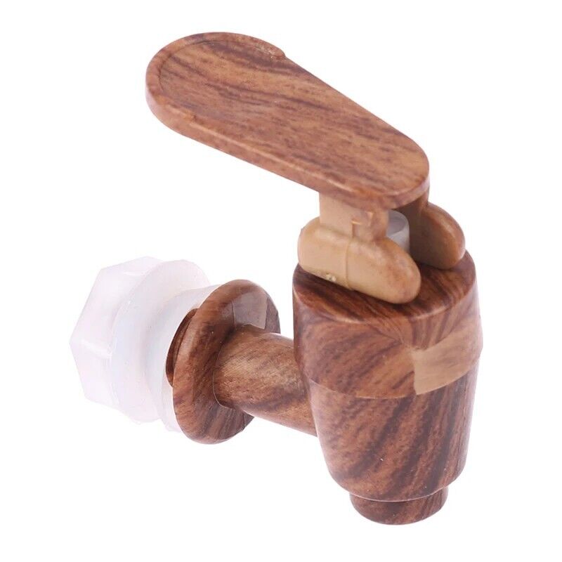 Faucets 12mm Wood Grain Leak Proof Water Glass Tank Tap Wine Beverage Dispensers