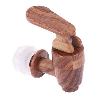 Faucets 12mm Wood Grain Leak Proof Water Glass Tank Tap Wine Beverage Dispensers