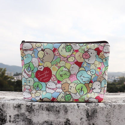 Bonded Fabric Storage Bag Travel Toiletries Organize Cosmetic Bag Makeup Purse