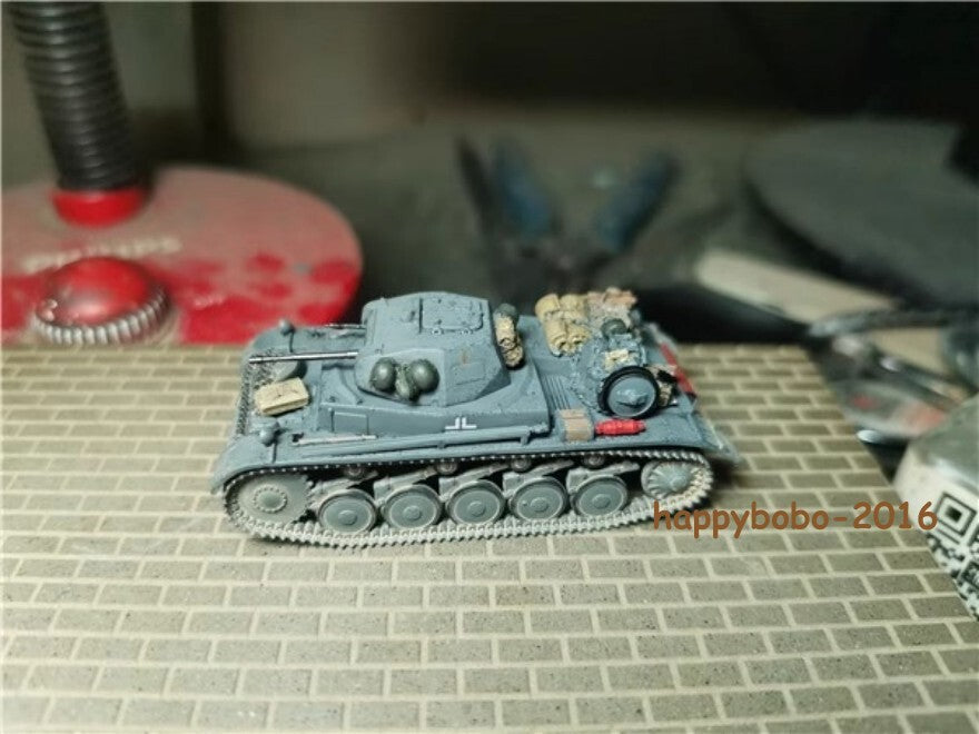 1/72 German Tank II Type C Finished Model 3D Printing