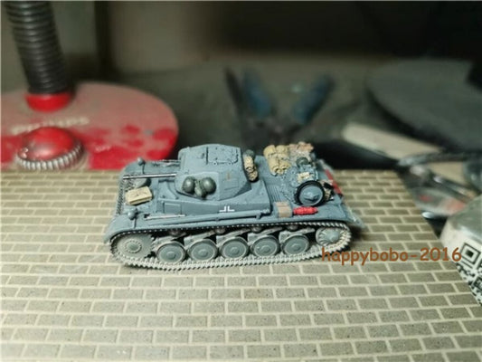 1/72 German Tank II Type C Finished Model 3D Printing