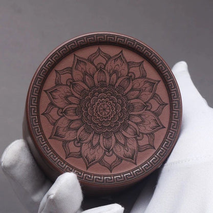 Yixing Purple Clay Beauty Cup Red Clay Carved Guifei Drunk Tea Cup Large