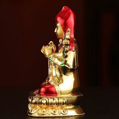 7cm New Omniscience Abdicate Nanga Gyatso Rinpoche Statue Mai Peng