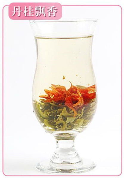 Osmanthus Lily Blooming Tea Artistic Flower Tea Blooming Tea Ball 20pcs