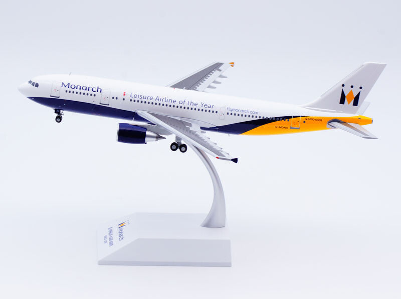 1:200 JC Wings Monarch AIRBUS 300-600R Passenger Airplane Diecast Aircraft Model