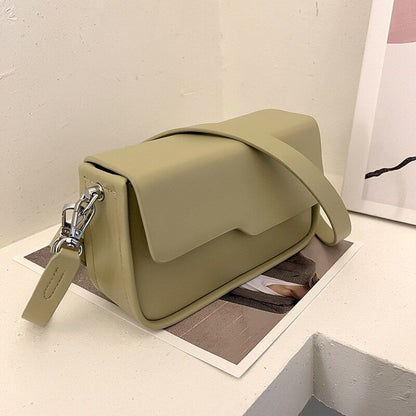 20*11*6.5CM Messenger Bag Minimalist Retro Shoulder Bag Texture Small Square Bag