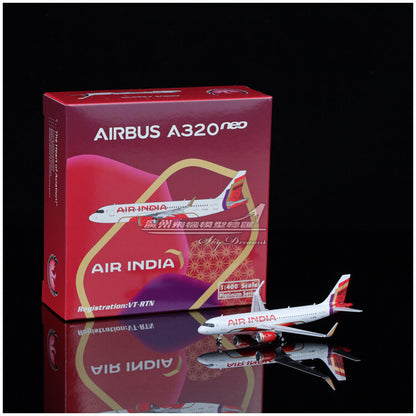 1:400 Phoenix AIR INDIA AIRBUS A320neo Passenger Airplane Diecast Aircraft Model