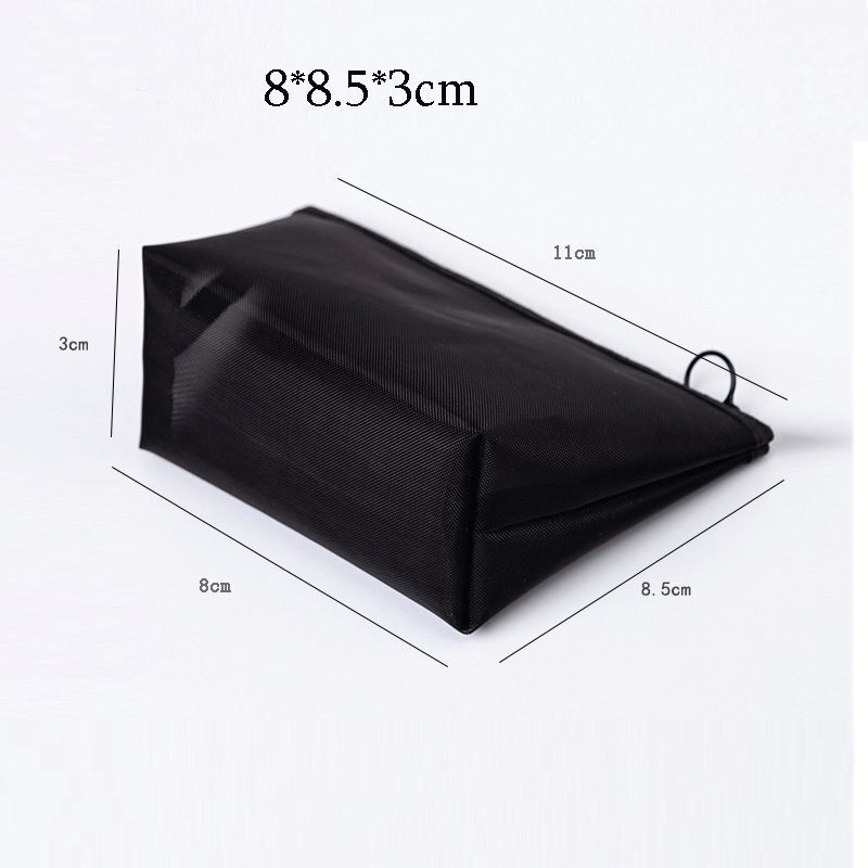 Mesh Transparent Makeup Bag Travel Cosmetic Bag Organizer Case Wash Toiletry Bag