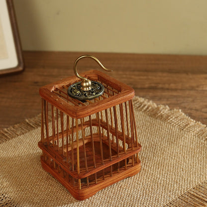 Chinese Handmade Bamboo Wood Insect Cricket Cicada Grasshopper Cage