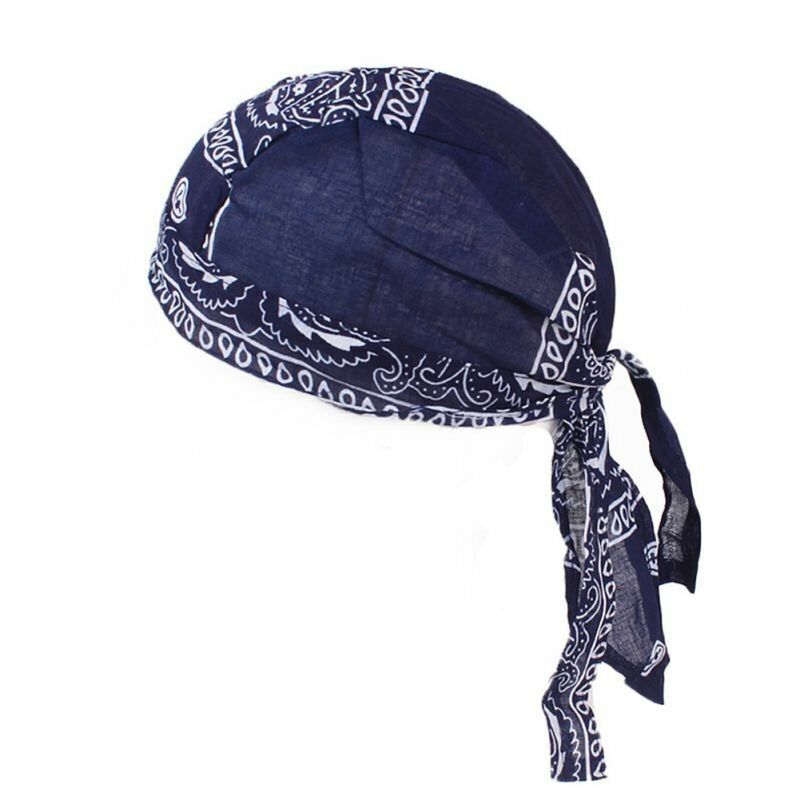 Cycling Head Scarf Quick Dry Bandana Hat Bike Cap Summer Running Riding Cotton