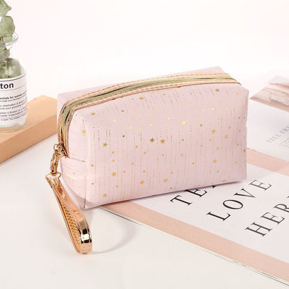 Cosmetic Bag Makeup Bag Stars Pouch Wash Toiletry Travel Tampon Holder Organizer