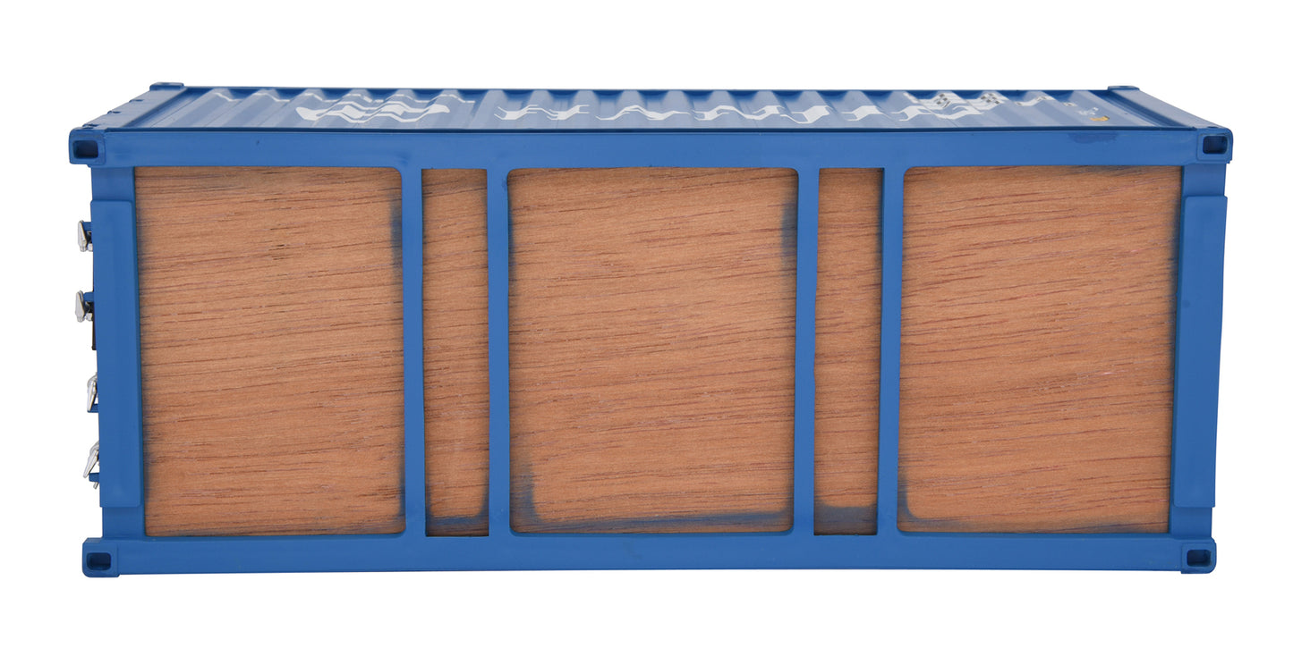 1:20 HANJIN Shipping Container Model ABS Resin & Wood