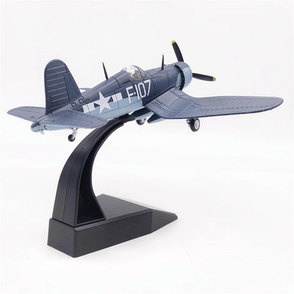 1:72 AMER F-4U Corsair Bomber Fighter Diecast Aircraft Plane Model Collection