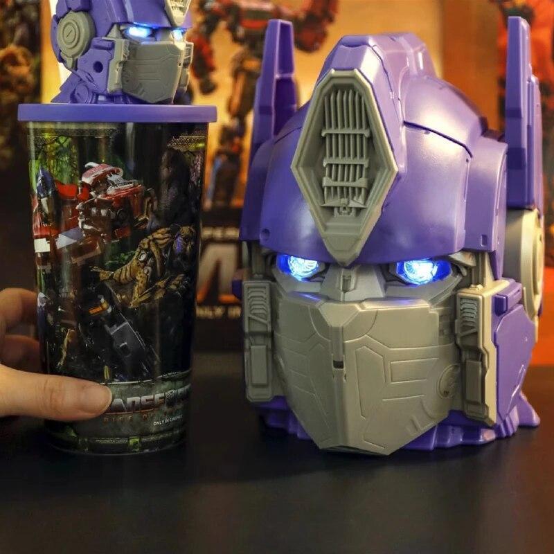Transformers Rise of The Beasts Movie Optimus Prime Topper Cup Popcorn Bucket