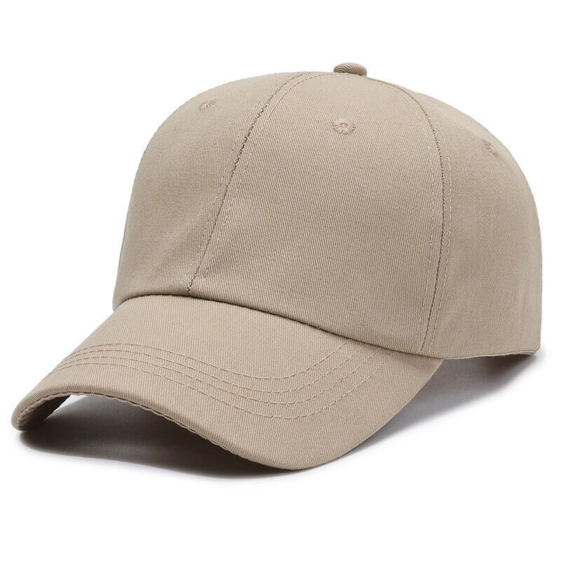 Sun Hat Men Outdoor Sunshade Trucker Hats Baseball Caps Peaked Cap Solid Trendy