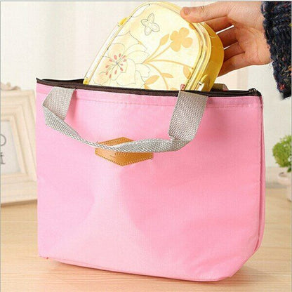 Portable Waterproof Insulation Bag Korean Style Picnic Lunch Travel Bags Fashion