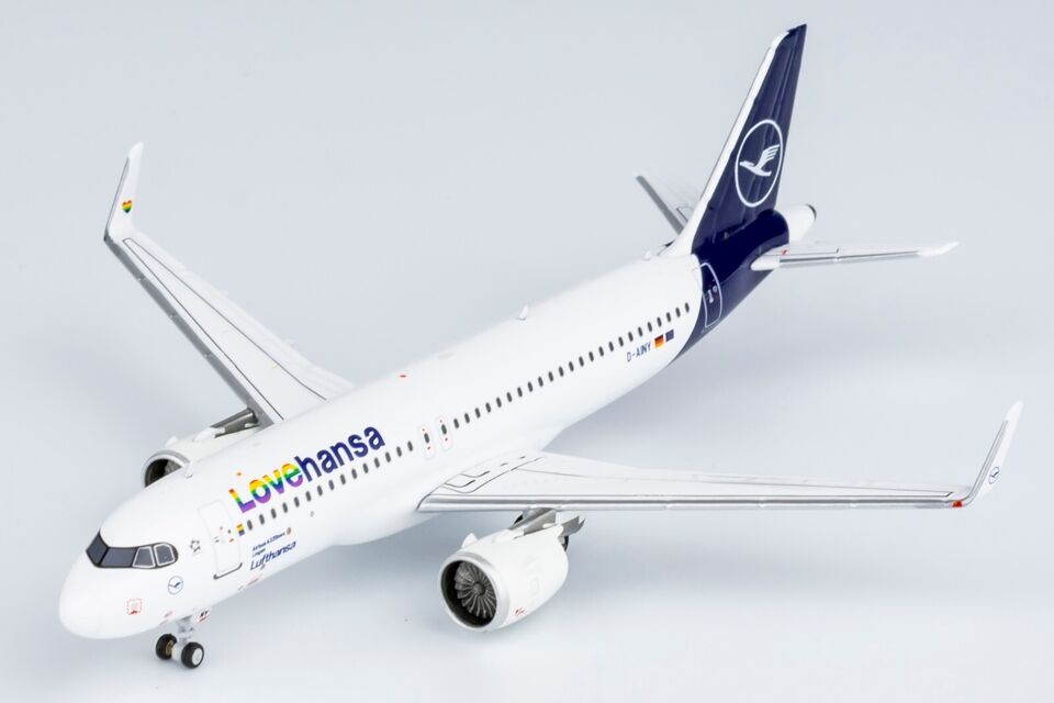 1:400 NG Model Lufthansa AIRBUS A320neo Passenger Plane Diecast Aircraft Model