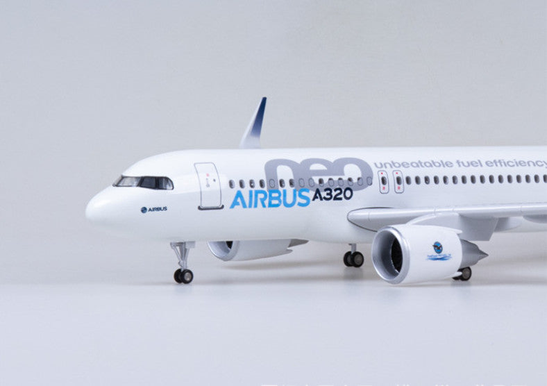47CM 1:80 AIRBUS AIRBUS A320neo Airplane Landing Gears Resin Aircraft Model