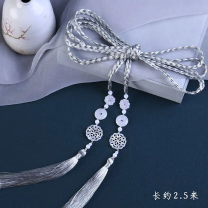Waist Chain Ancient Style Hanfu Palace Belt Rope Tassel Pendant Pendant Female