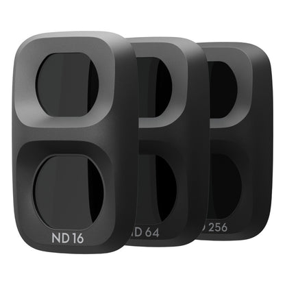 DJI Osmo Pocket 4 Pro (Pocket 4P) ND Filter Kit – ND16 / ND64 / ND256 (Black)