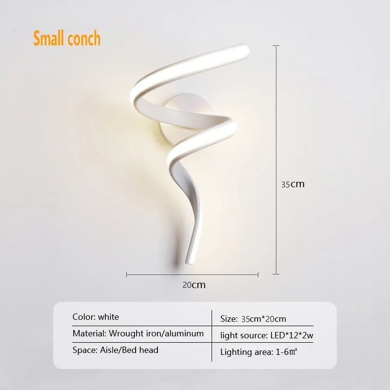 LED Wall Lamp Modern Minimalist Home Indoor Living Room Sconce Light Decorations