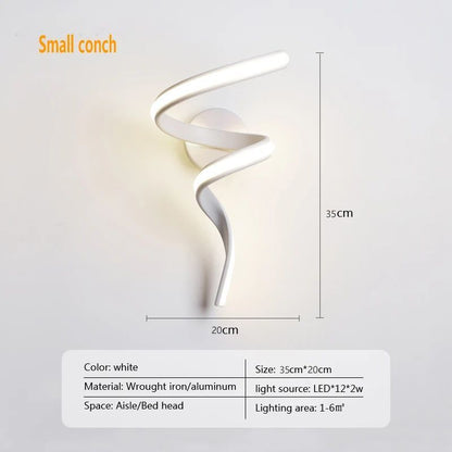 LED Wall Lamp Modern Minimalist Home Indoor Living Room Sconce Light Decorations