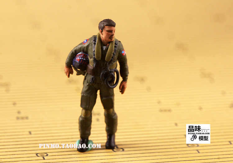 1/72 US Navy Fighter Pilot 1 Soldier Model