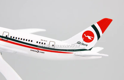 18CM Biman Bangladesh Airlines Boeing 787 Passenger Plane Diecast Aircraft Model