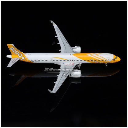 1:400 JC Wings Scoot AIRBUS A321neo Passenger Airplane Diecast Aircraft Model