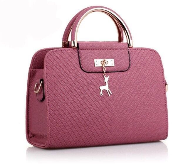 Fashion Ladies Tote Bag PU Leather Handbag for Women (Chicago)
