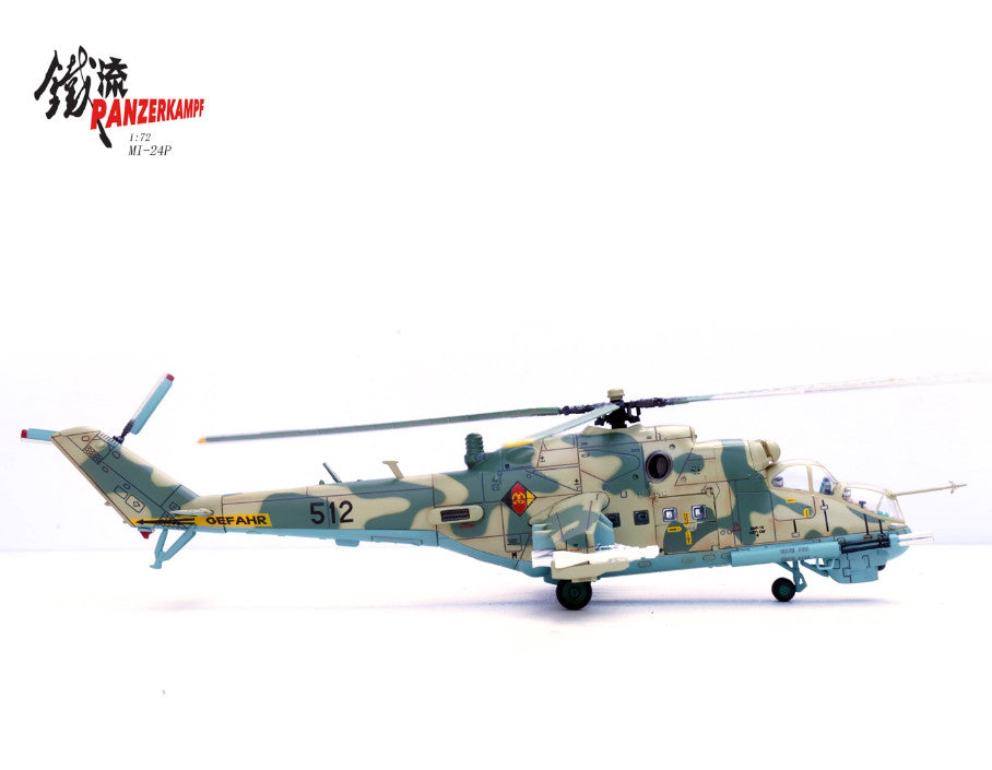 1:72 Panzerkampf Mi-24P East German Air Force Helicopter Diecast Aircraft Model